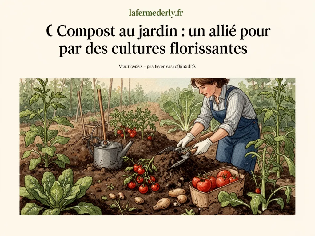 Compost au jardin : un allié pour des cultures florissantes