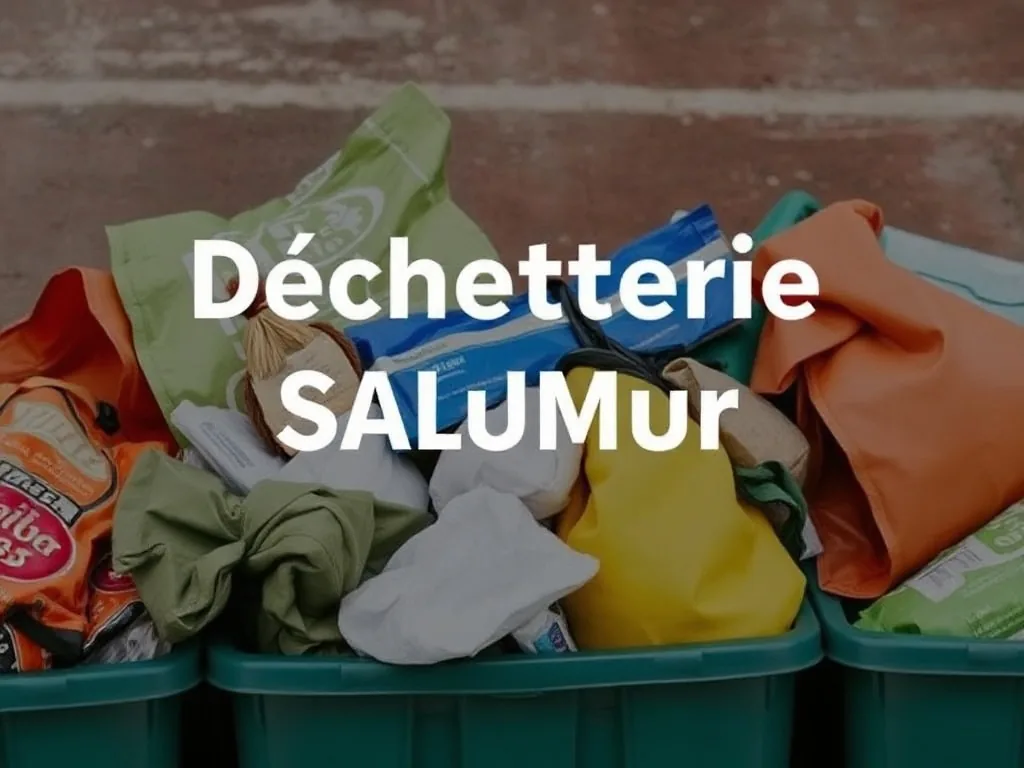 Déchetterie Saumur : horaires, sites ouverts et déchets acceptés sans faire l’aller-retour pour rien